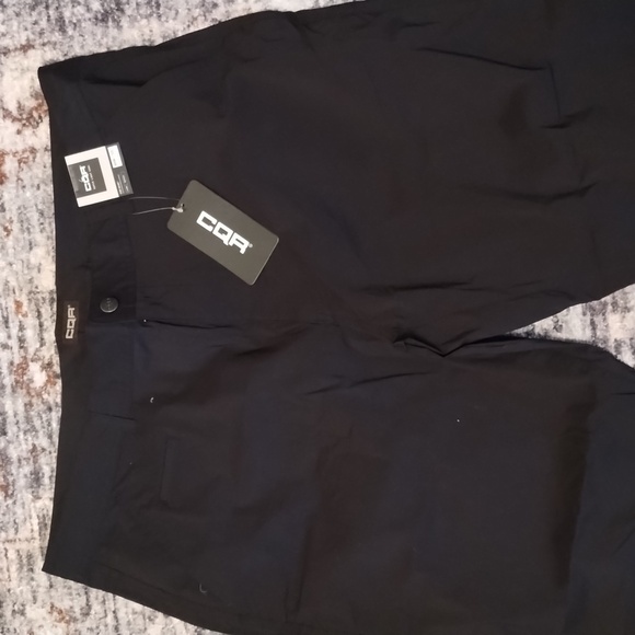 NWT CQR Gear men's black pants 40x32 reinforced knee - Picture 5 of 13